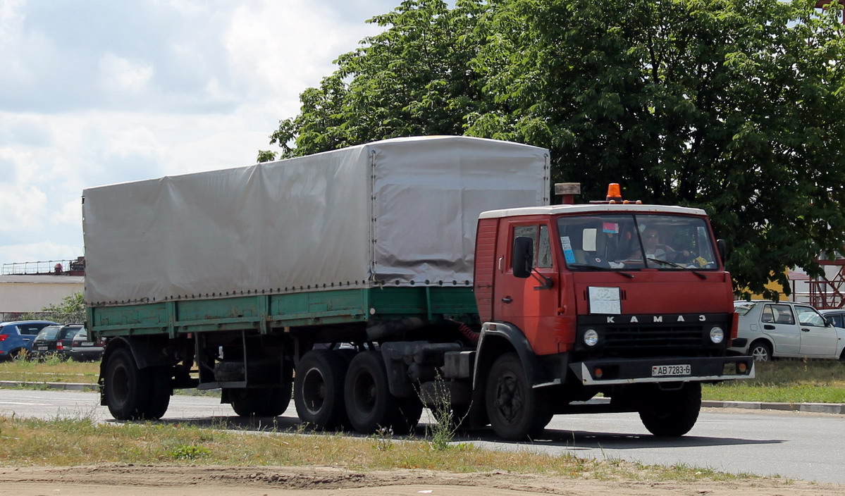 Могилёвская область, № АВ 7283-6 — КамАЗ-5410