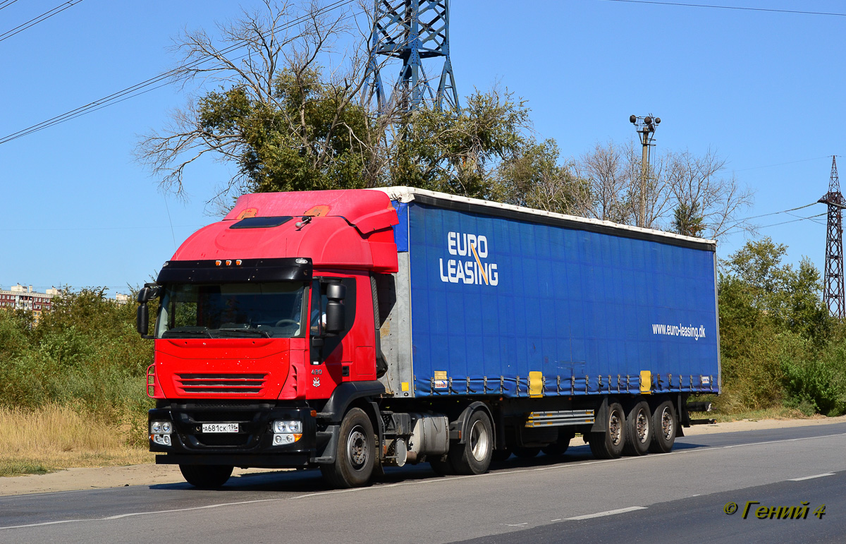 Свердловская область, № А 681 СК 196 — IVECO Stralis ('2007) 430