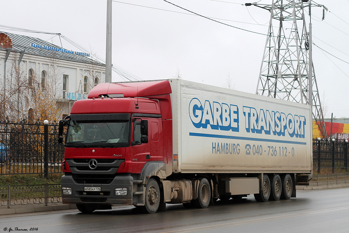 Санкт-Петербург, № В 585 КР 178 — Mercedes-Benz Axor 1840