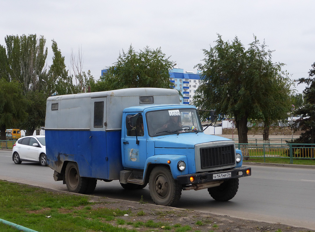 Волгоградская область, № 1020 — ГАЗ-3307