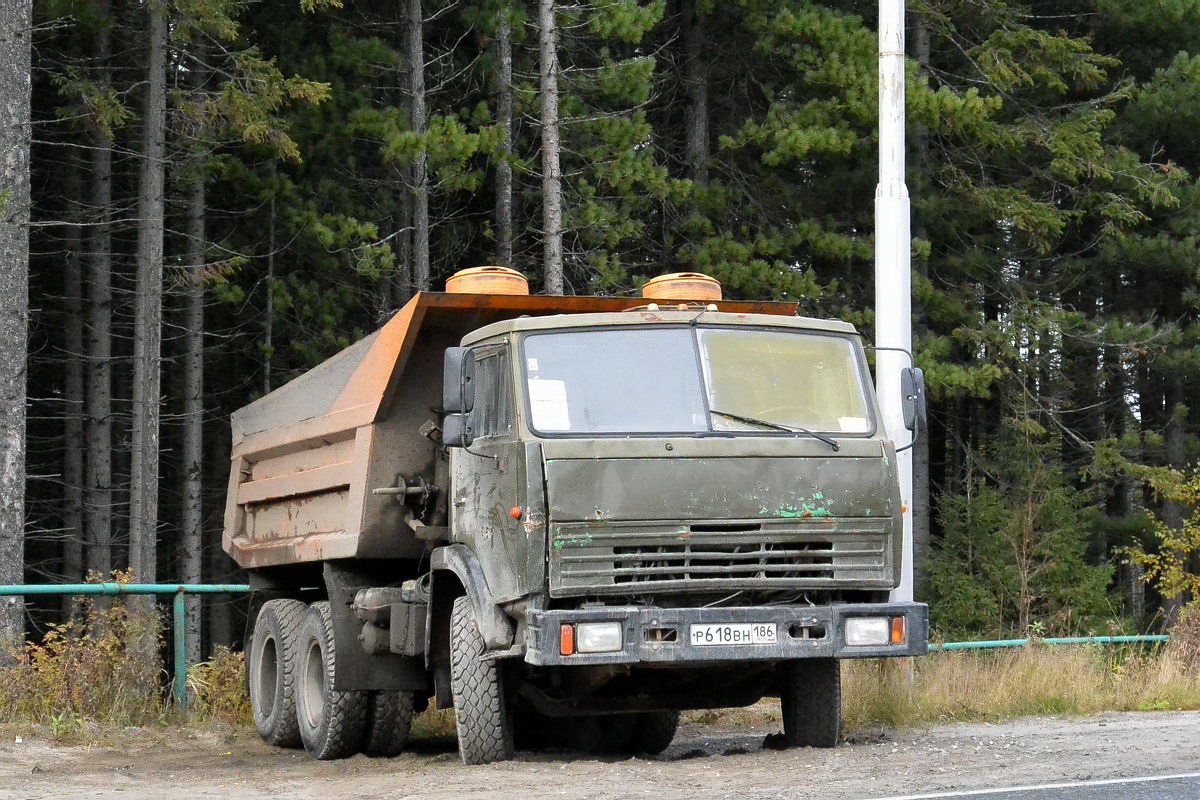 Ханты-Мансийский автоном.округ, № Р 618 ВН 186 — КамАЗ-55111 [551110]