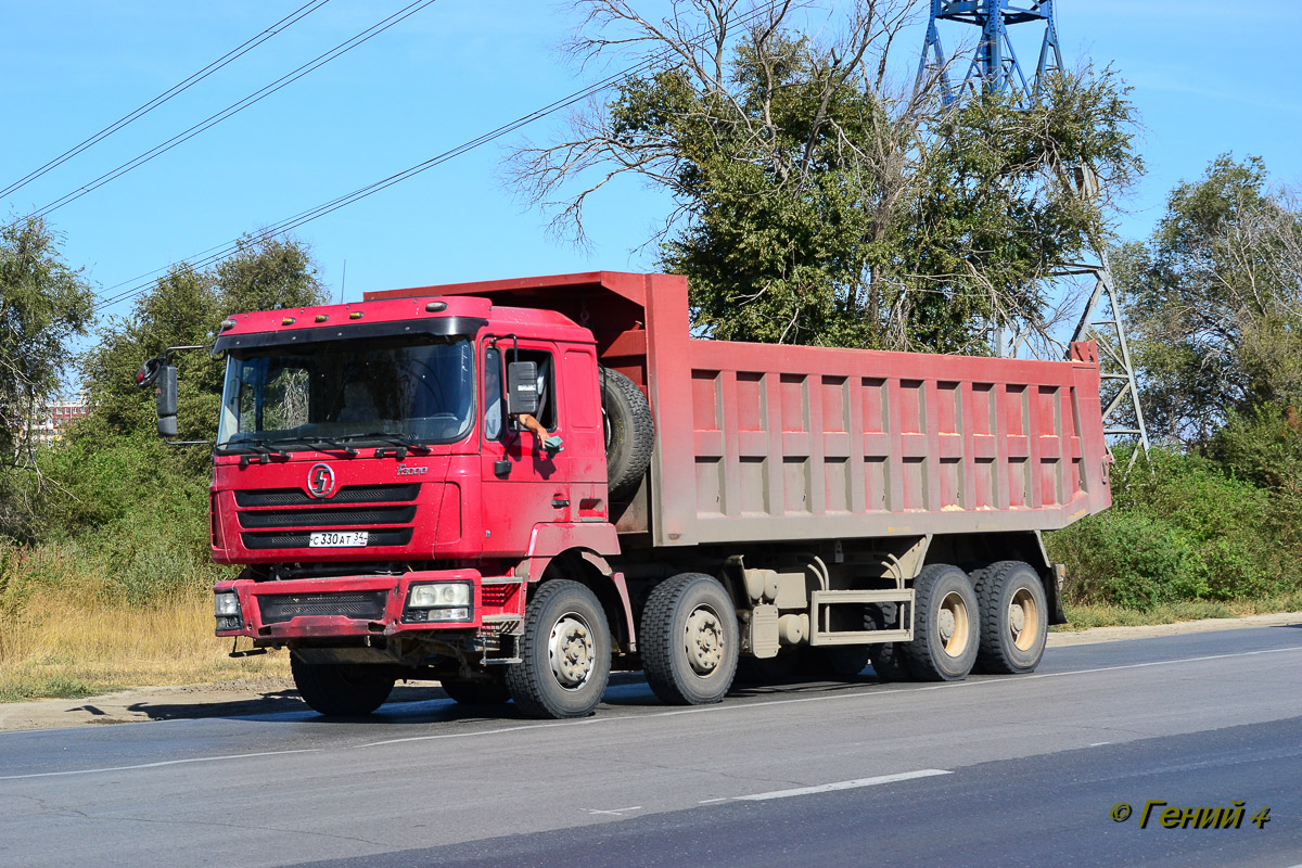 Волгоградская область, № С 330 АТ 34 — Shaanxi Shacman F3000 SX331x