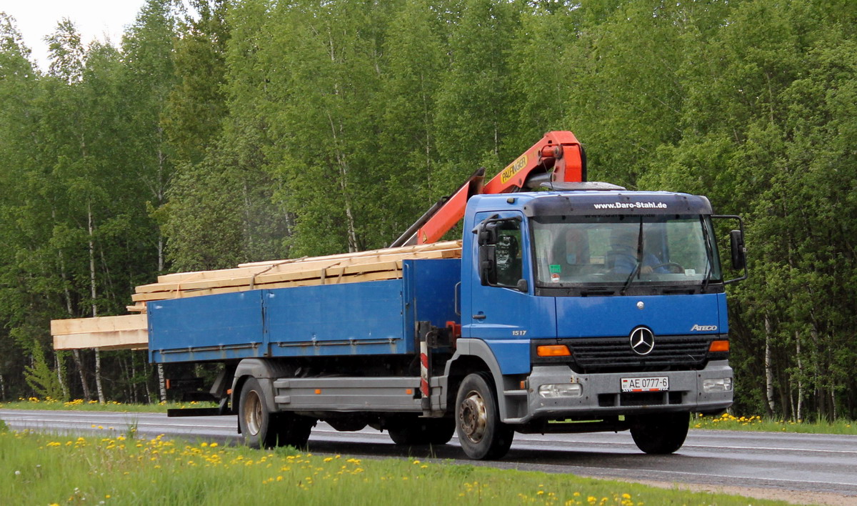 Могилёвская область, № АЕ 0777-6 — Mercedes-Benz Atego 1517