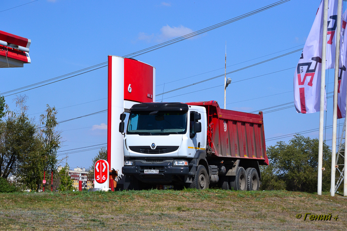 Волгоградская область, № В 807 ОС 134 — Renault Kerax [X9P]