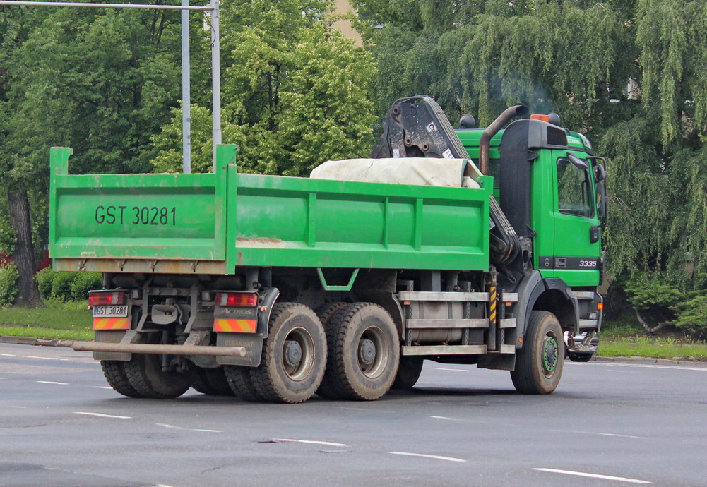 Польша, № GST 30281 — Mercedes-Benz Actros ('1997)