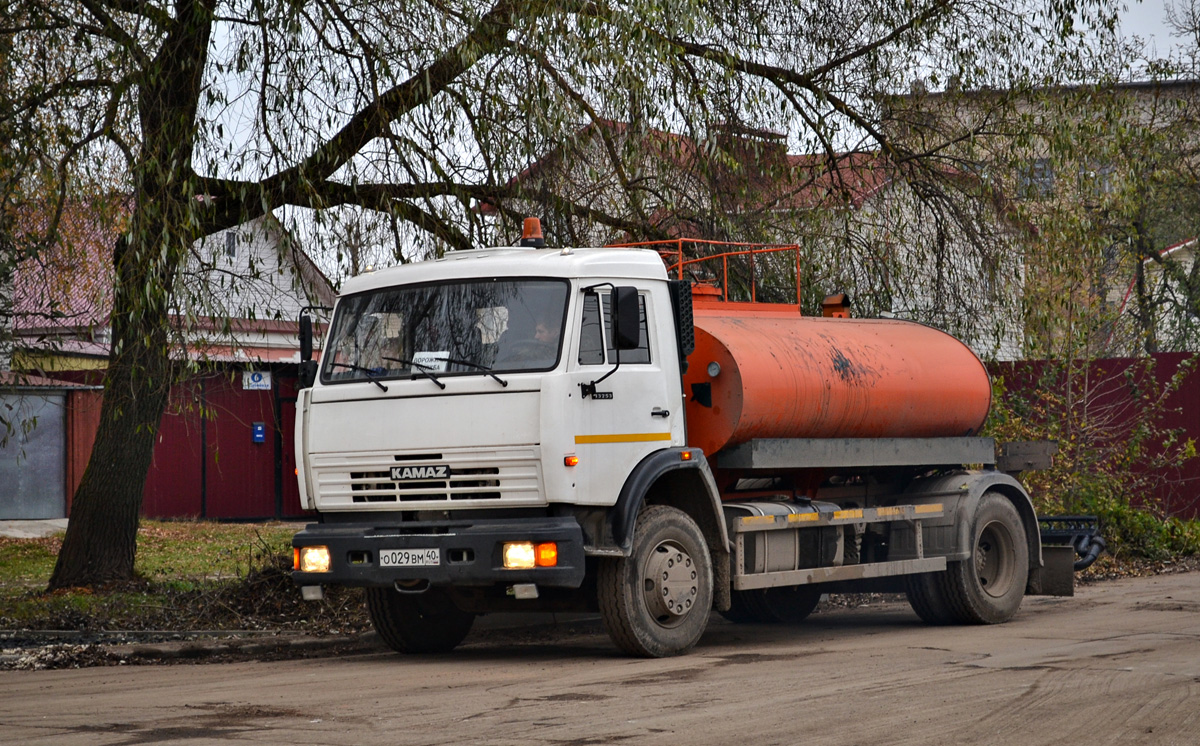 Калужская область, № О 029 ВМ 40 — КамАЗ-43253 (общая модель)