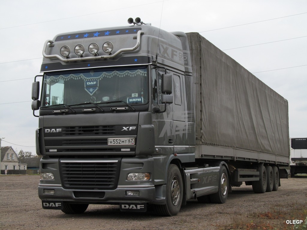 Смоленская область, № Н 552 МТ 67 — DAF XF95 FT