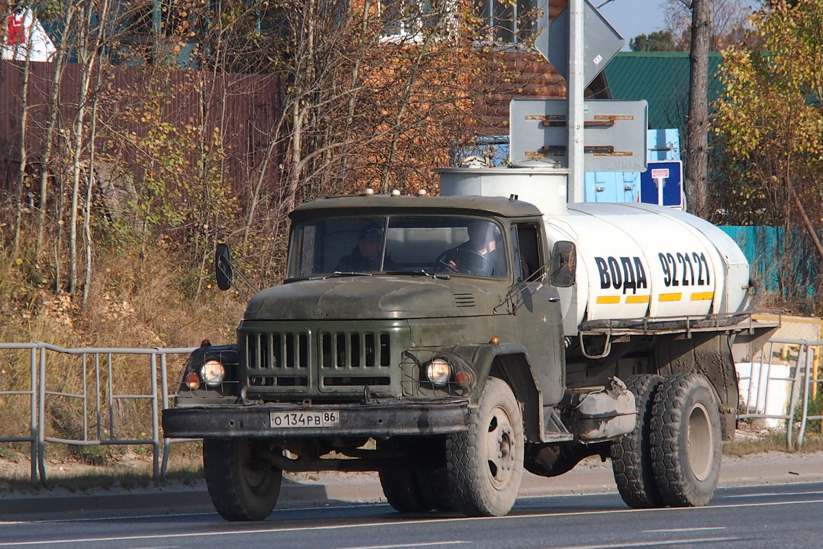 Ханты-Мансийский автоном.округ, № О 134 РВ 86 — ЗИЛ-431412 (УАМЗ)