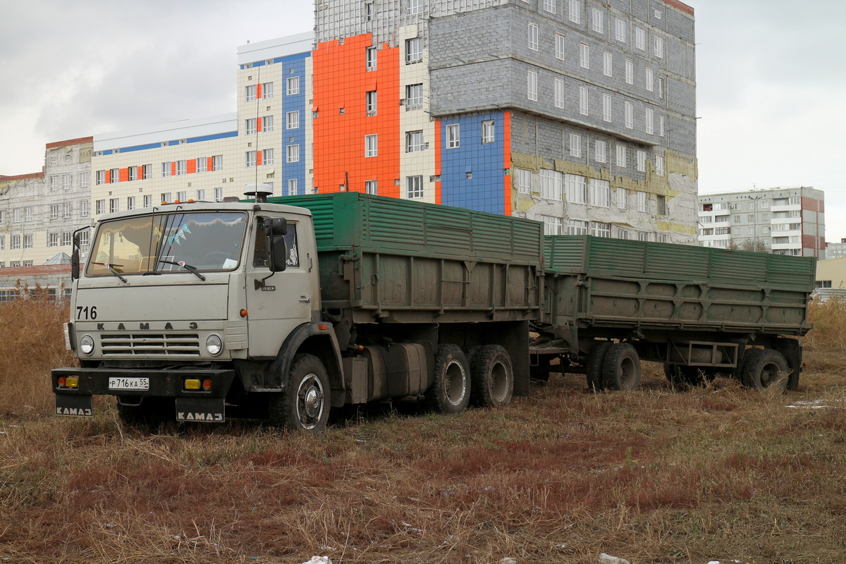 Омская область, № Р 716 КА 55 — КамАЗ-5320