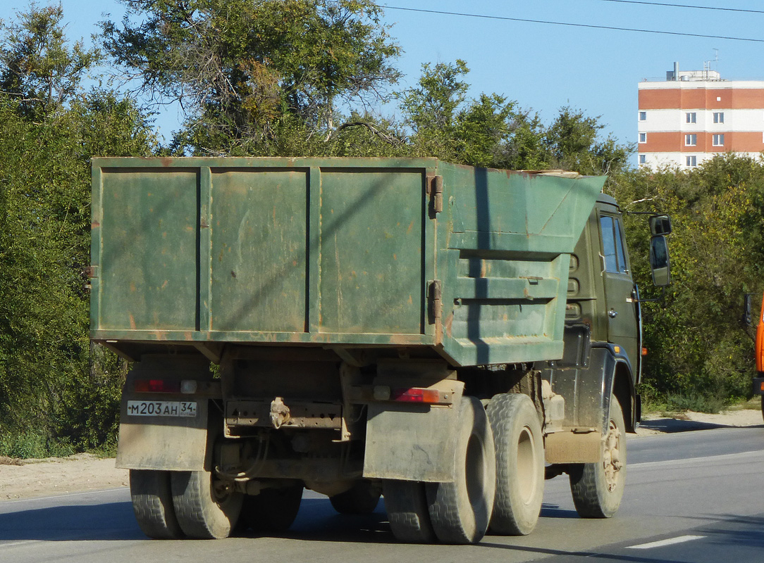 Волгоградская область, № М 203 АН 34 — КамАЗ-55111 [551110]