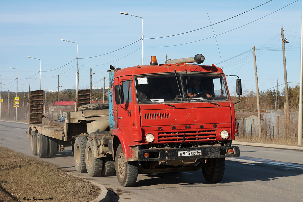 Саха (Якутия), № В 815 ВС 14 — КамАЗ-5410