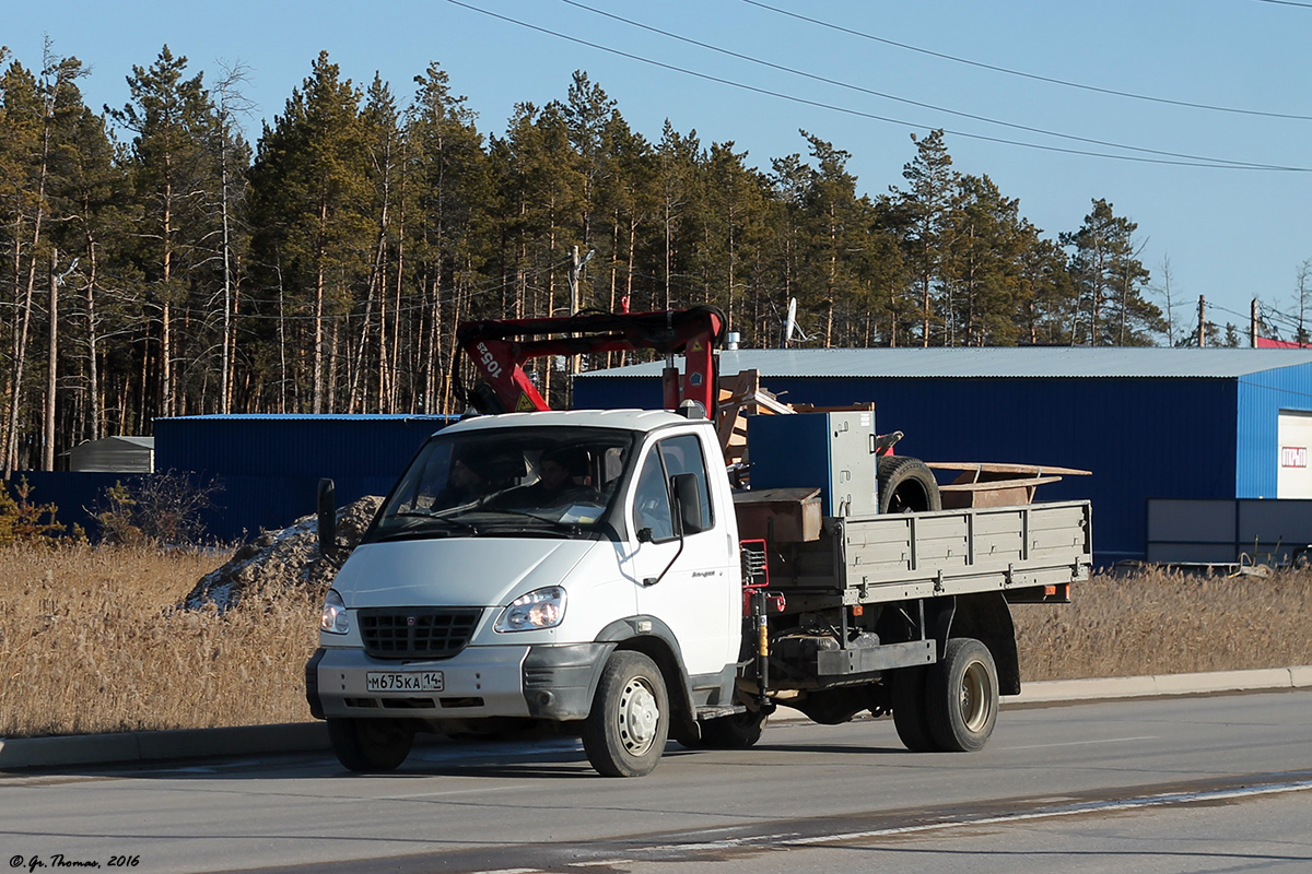 Саха (Якутия), № М 675 КА 14 — ГАЗ-33104 "Валдай"