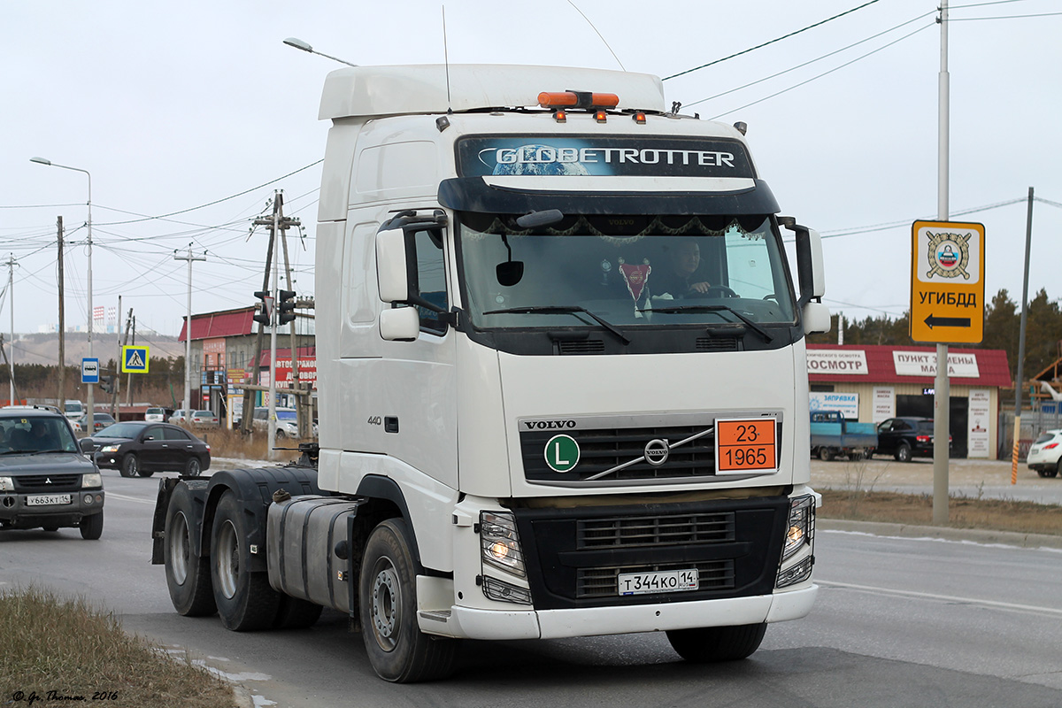 Саха (Якутия), № Т 344 КО 14 — Volvo ('2008) FH.440 [X9P]