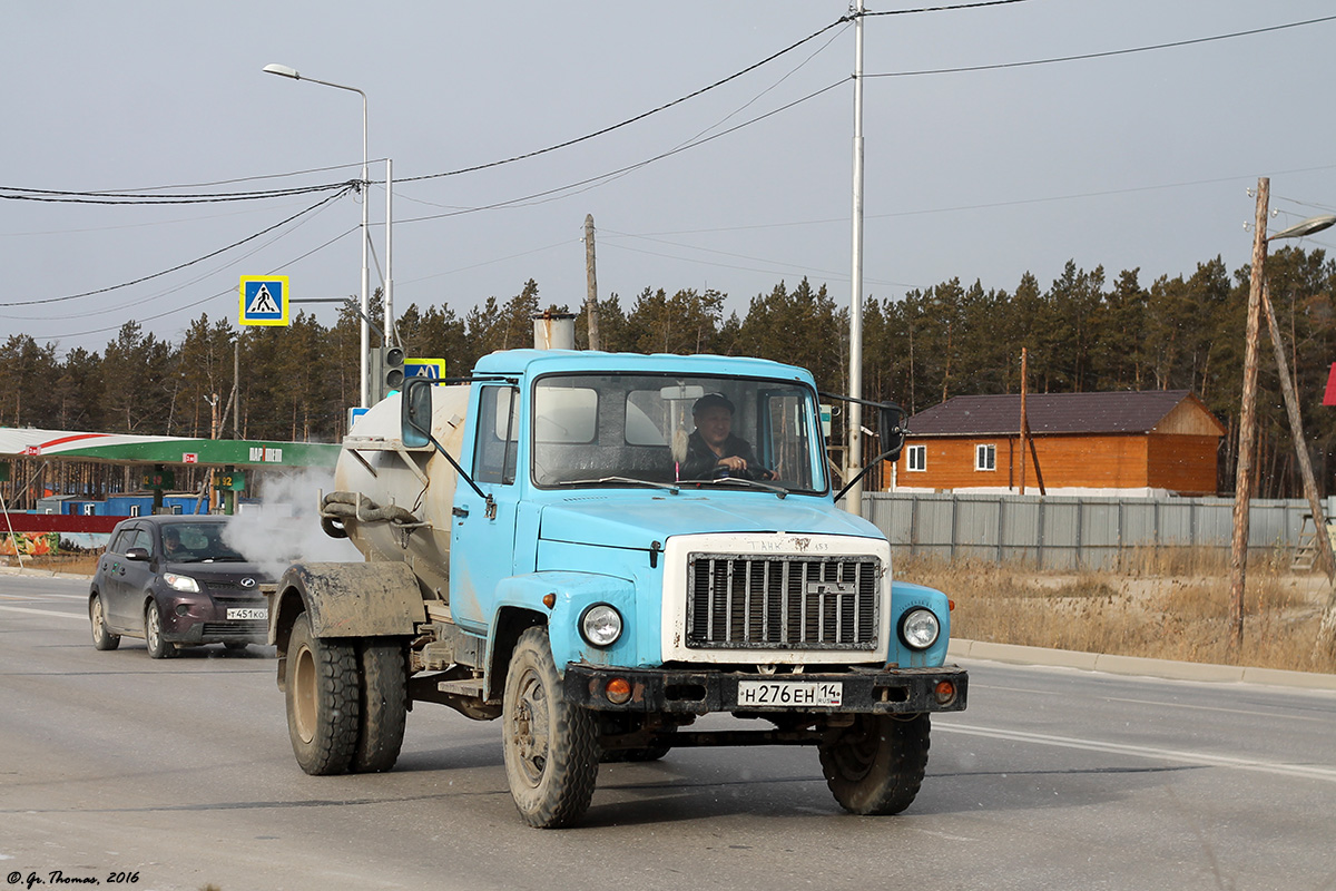 Саха (Якутия), № Н 276 ЕН 14 — ГАЗ-3307