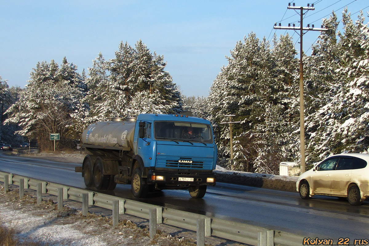 Алтайский край, № Е 759 СТ 22 — КамАЗ-65115-62