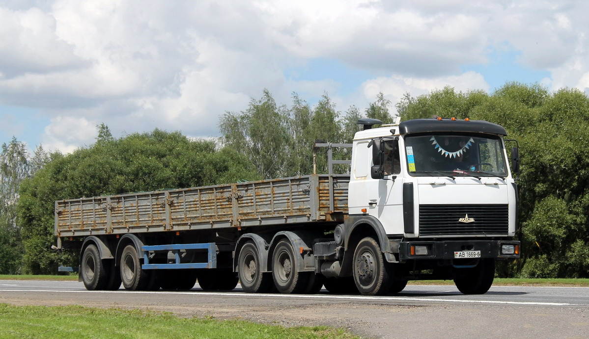 Могилёвская область, № АВ 1669-6 — МАЗ-6422 (общая модель)