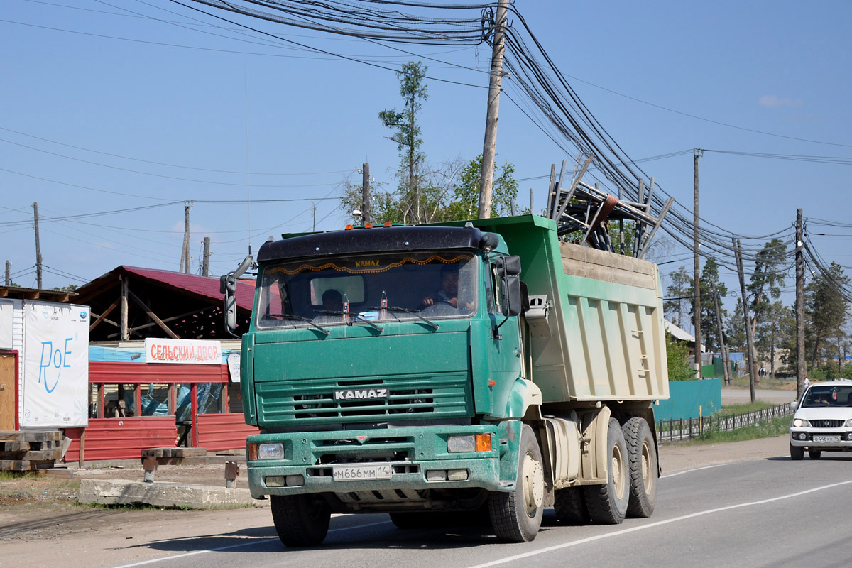 Саха (Якутия), № М 666 ММ 14 — КамАЗ-6520-06 [65200F]