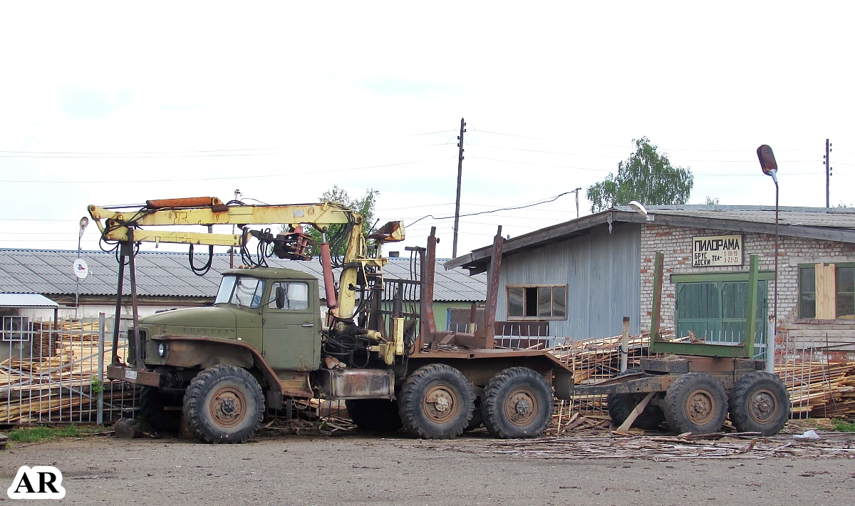 Тамбовская область, № М 354 АВ 68 — Урал-375 (общая модель)