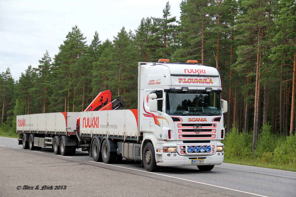 Финляндия, № OVI-781 — Scania ('2004) R560