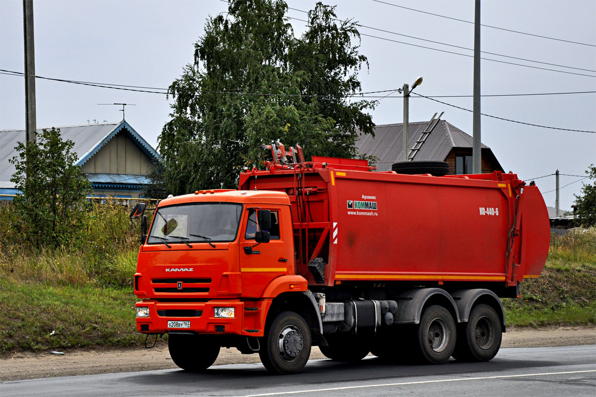 Самарская область, № Х 208 ВУ 163 — КамАЗ-65111-42