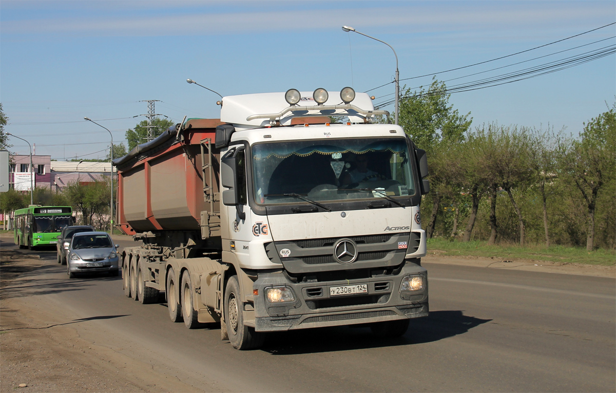 Красноярский край, № У 230 ВТ 124 — Mercedes-Benz Actros ('2009) 2641