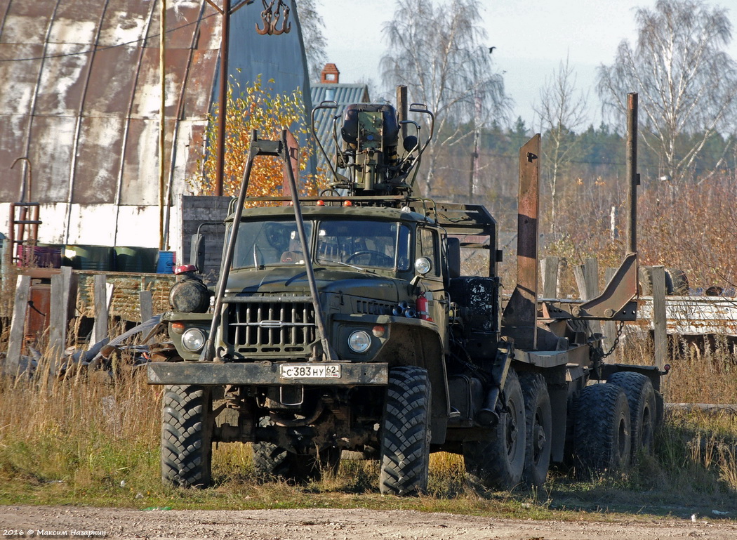 Рязанская область, № С 383 НУ 62 — Урал-43204