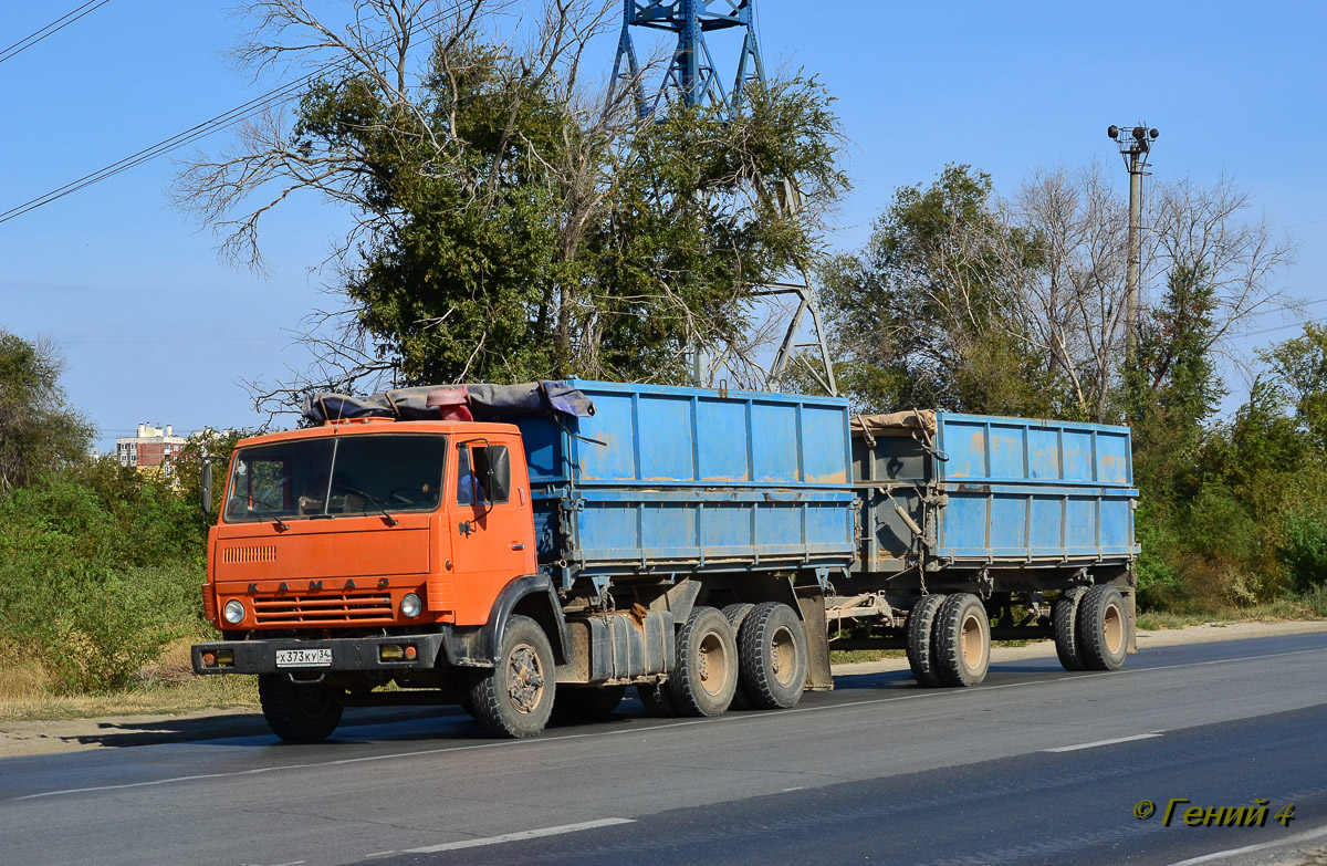 Волгоградская область, № Х 373 КУ 34 — КамАЗ-5320