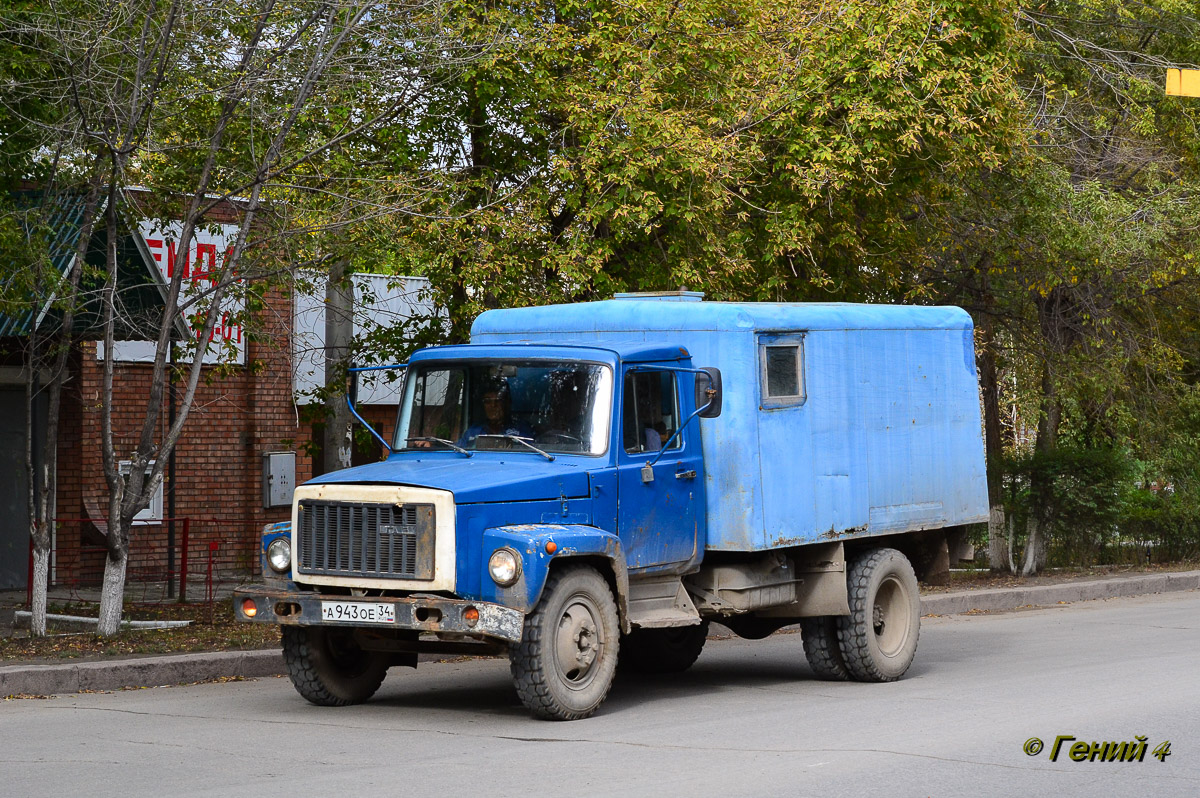 Волгоградская область, № А 943 ОЕ 34 — ГАЗ-3307