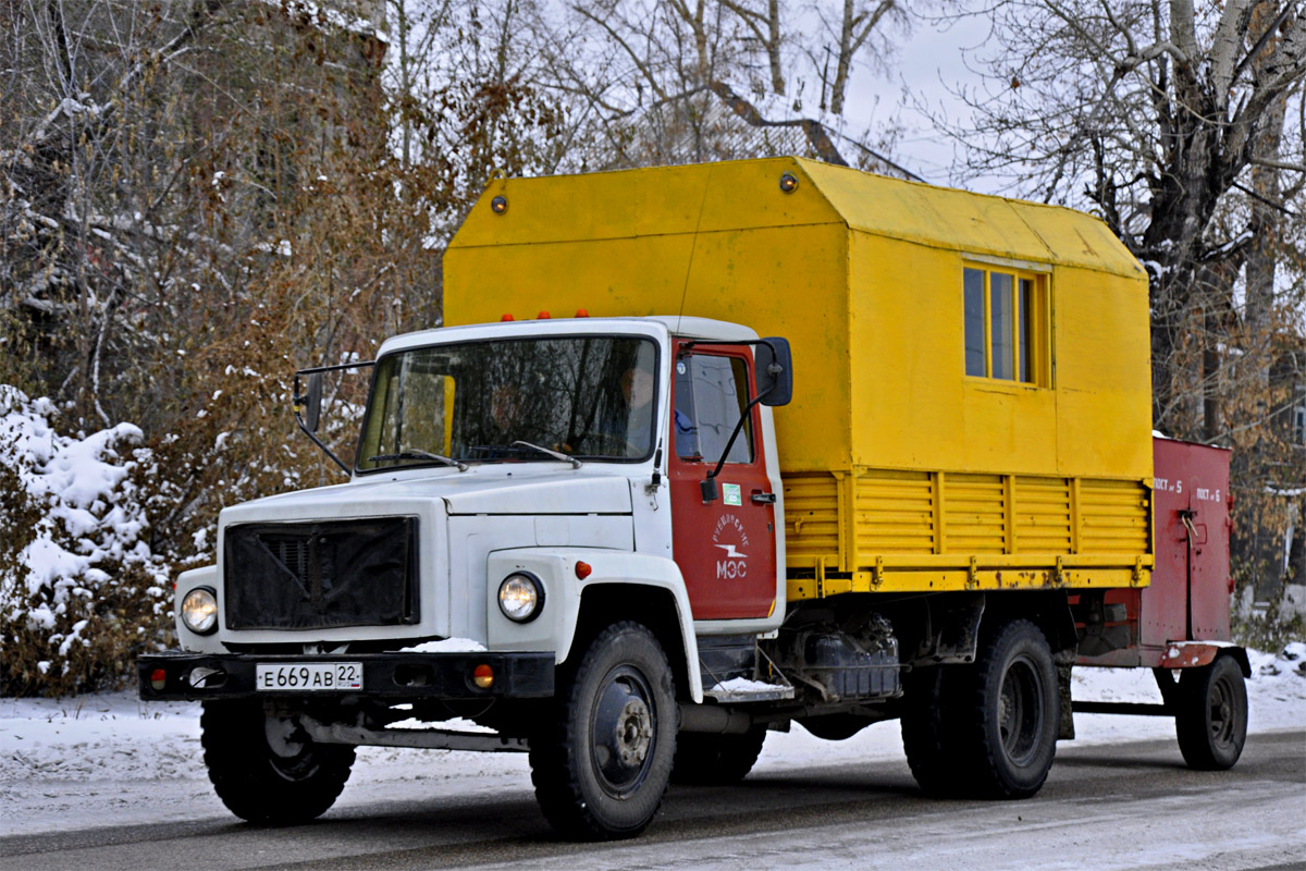 Алтайский край, № Е 669 АВ 22 — ГАЗ-3307