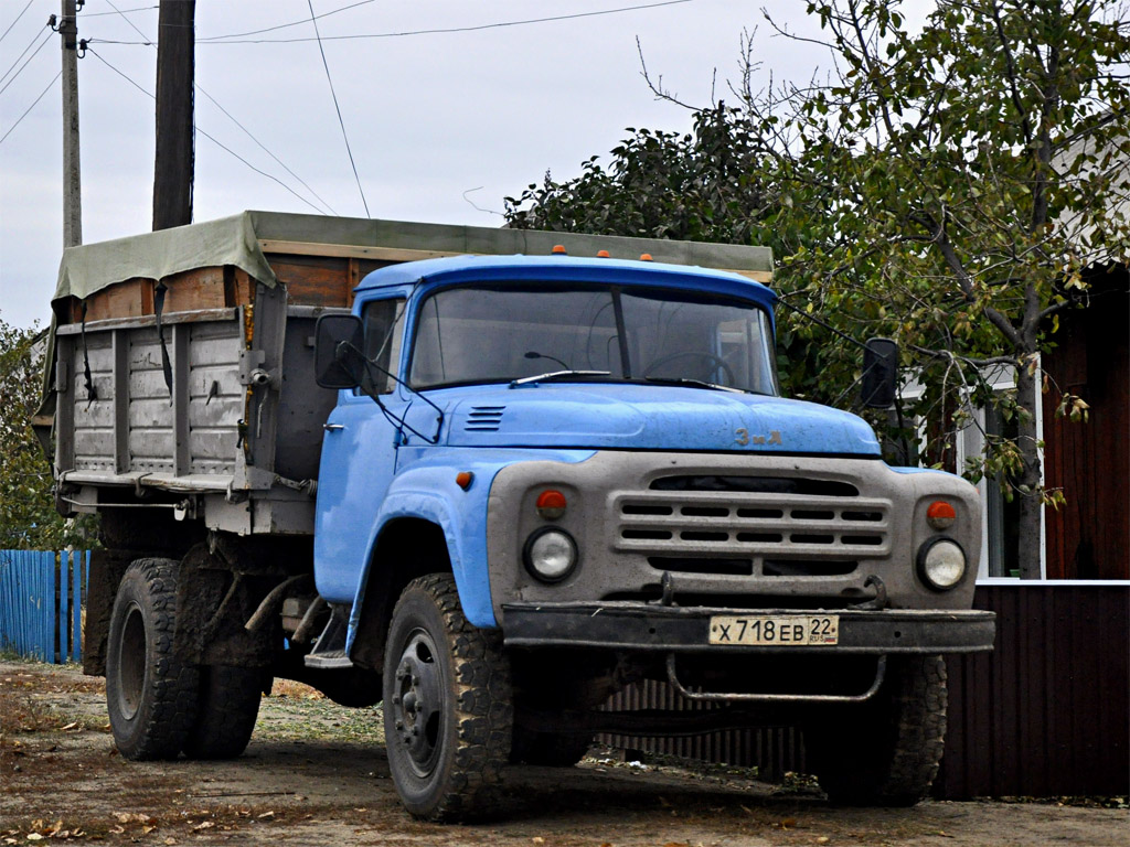 Алтайский край, № Х 718 ЕВ 22 — ЗИЛ-130Б2