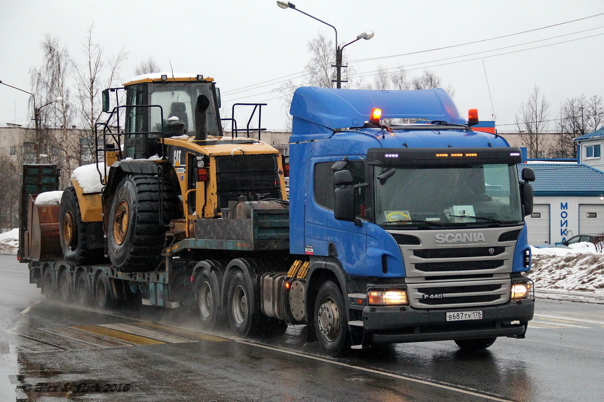Санкт-Петербург, № В 687 ТУ 178 — Scania ('2011) P440