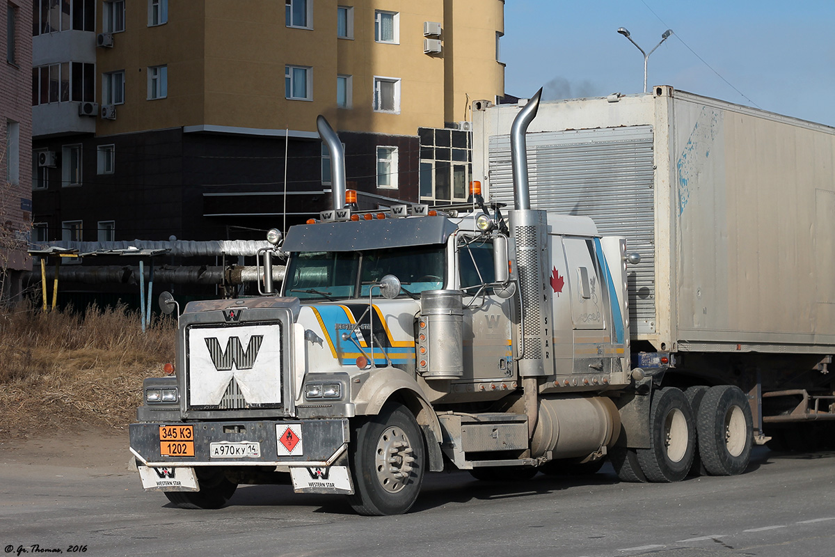 Саха (Якутия), № А 970 КУ 14 — Western Star 4900