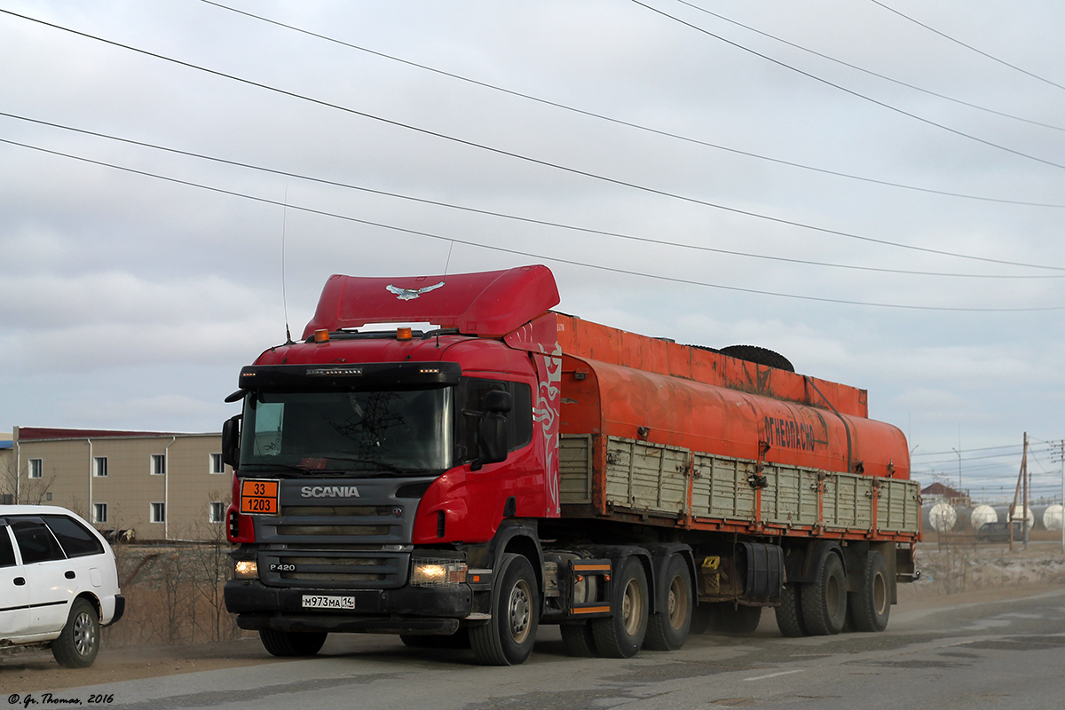 Саха (Якутия), № М 973 МА 14 — Scania ('2004) P420