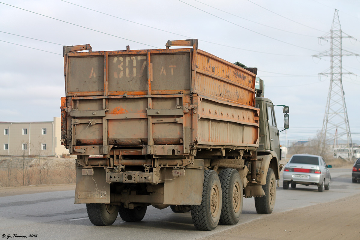 Саха (Якутия), № У 982 КТ 14 — КамАЗ-43105