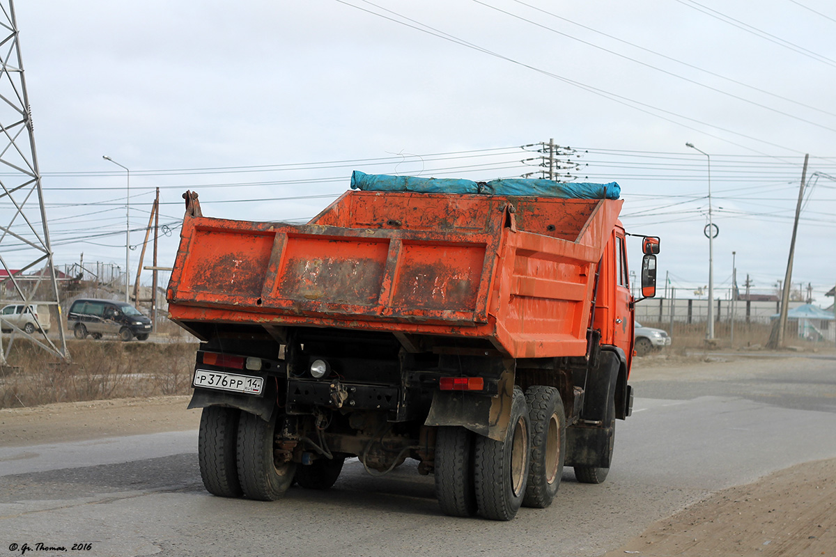 Саха (Якутия), № Р 376 РР 14 — КамАЗ-5410