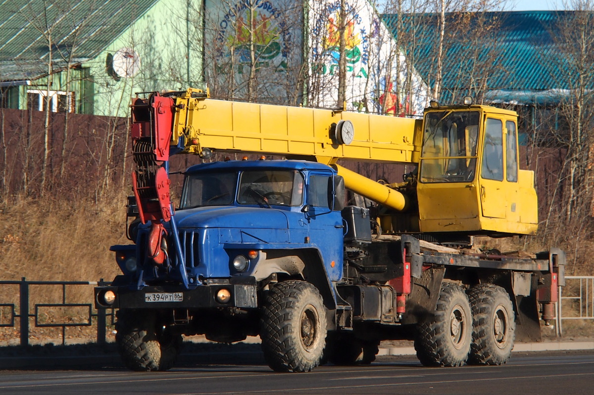 Ханты-Мансийский автоном.округ, № К 394 РТ 86 — Урал-4320-40