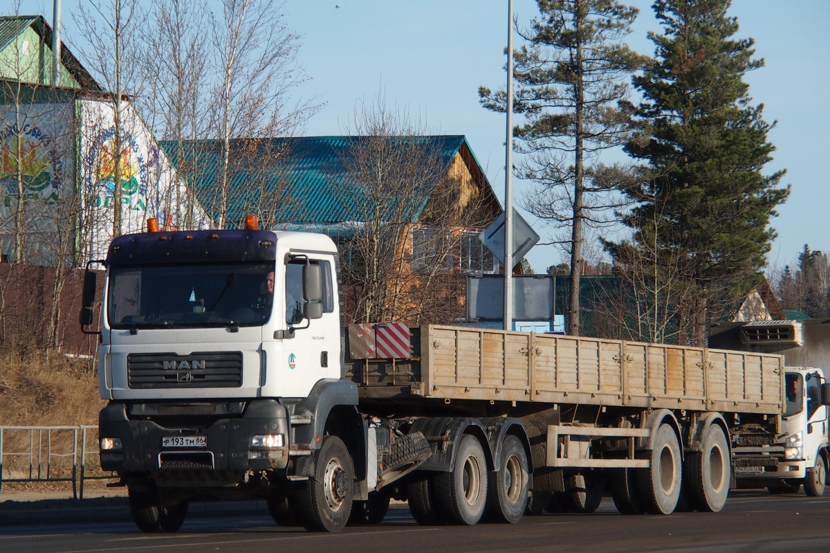 Ханты-Мансийский автоном.округ, № Р 193 ТМ 86 — MAN TGA 33.430