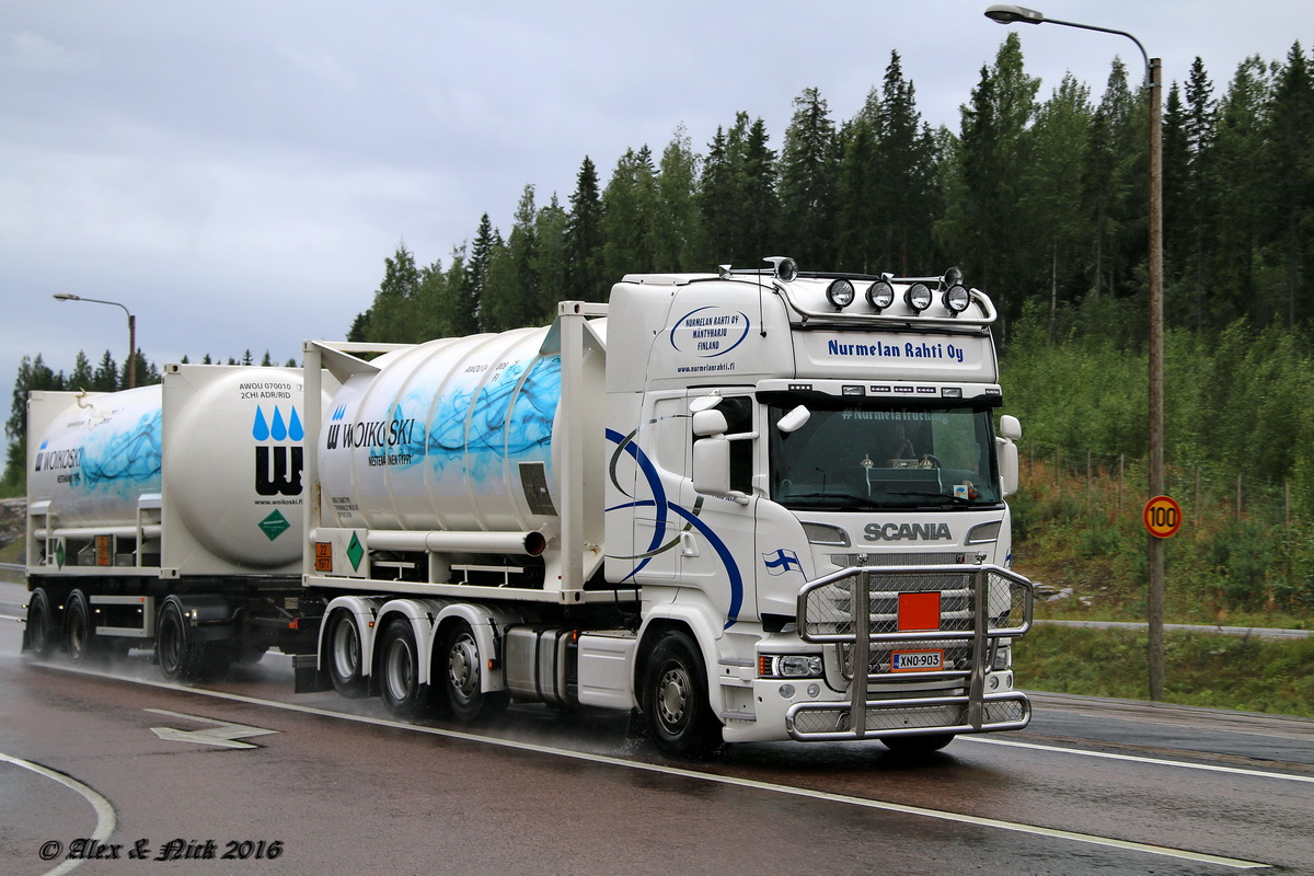 Финляндия, № XNO-903 — Scania ('2013) R580