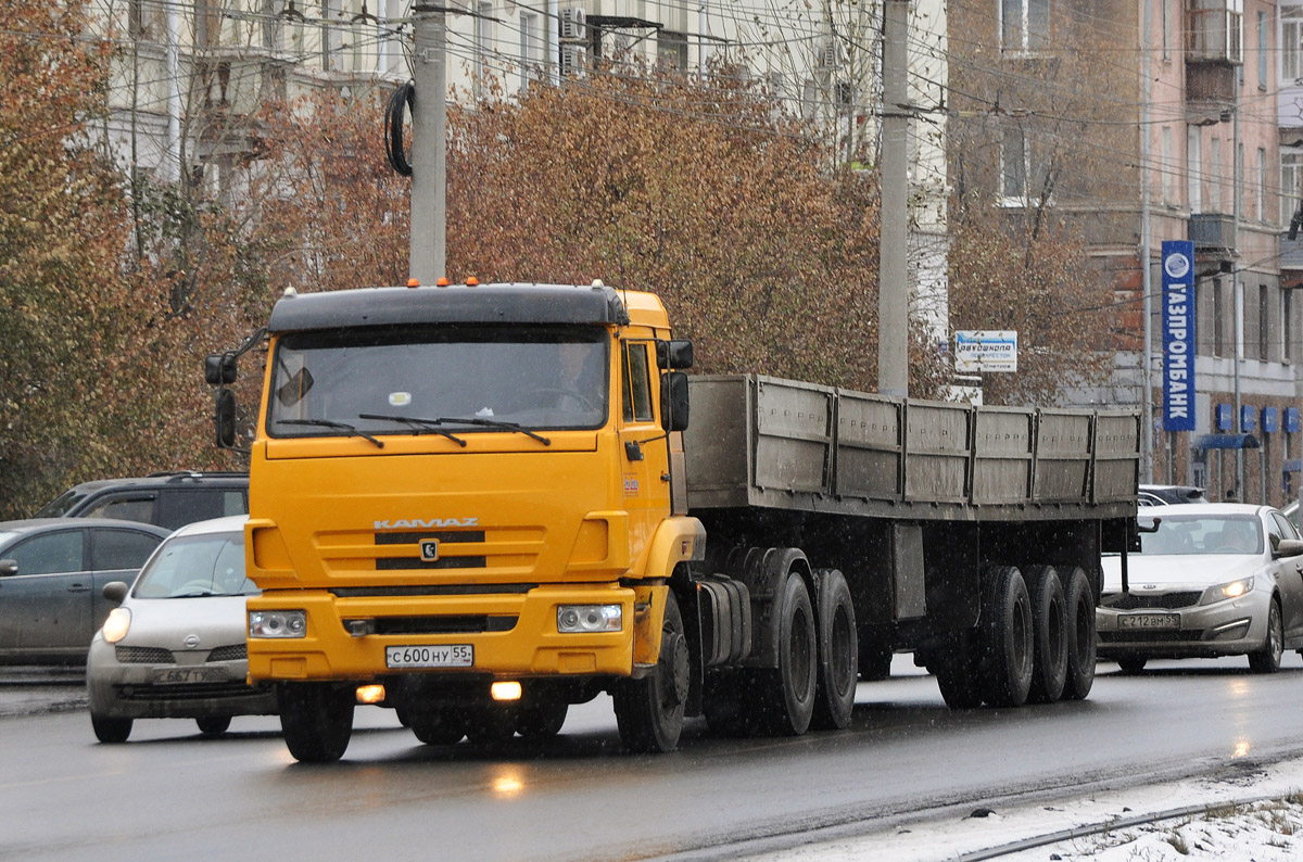 Омская область, № С 600 НУ 55 — КамАЗ-65116-N3