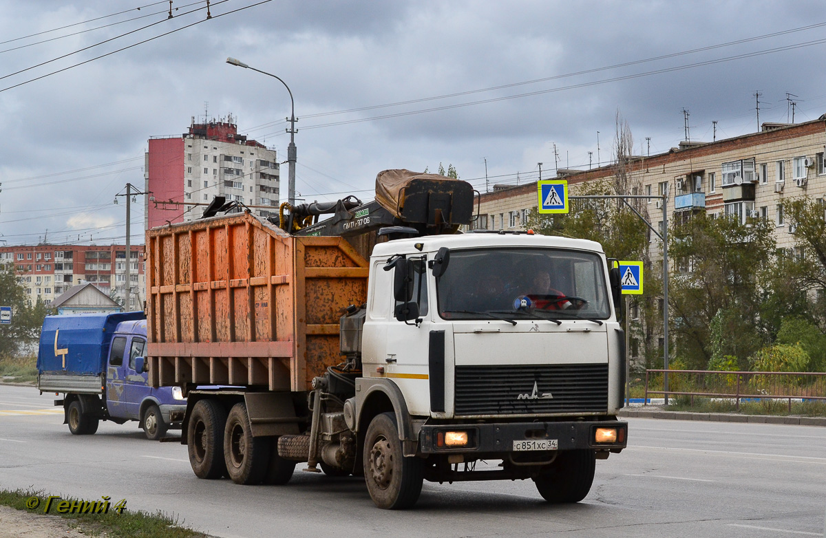 Волгоградская область, № С 851 ХС 34 — МАЗ-6303A5