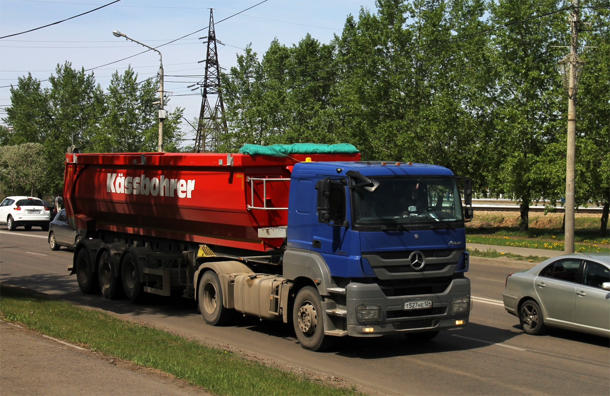 Красноярский край, № Т 527 НЕ 124 — Mercedes-Benz Axor 1840