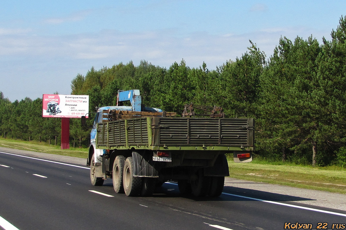 Алтайский край, № К 667 ВК 22 — МАЗ-516Б