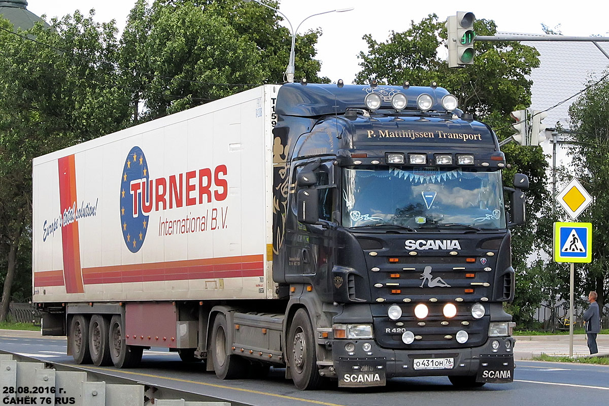 Ярославская область, № О 431 ОН 76 — Scania ('2004) R420