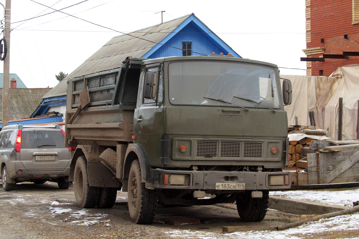 Пермский край, № Е 183 СН 159 — МАЗ-5551 [555100]