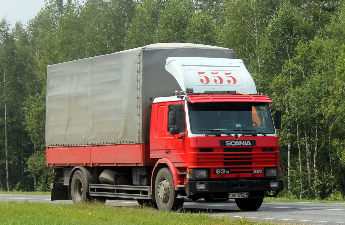 Минская область, № АЕ 1752-5 — Scania (II) P93M