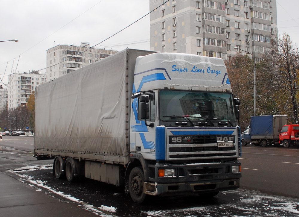 Москва, № А 065 ХН 177 — DAF 95 FAS