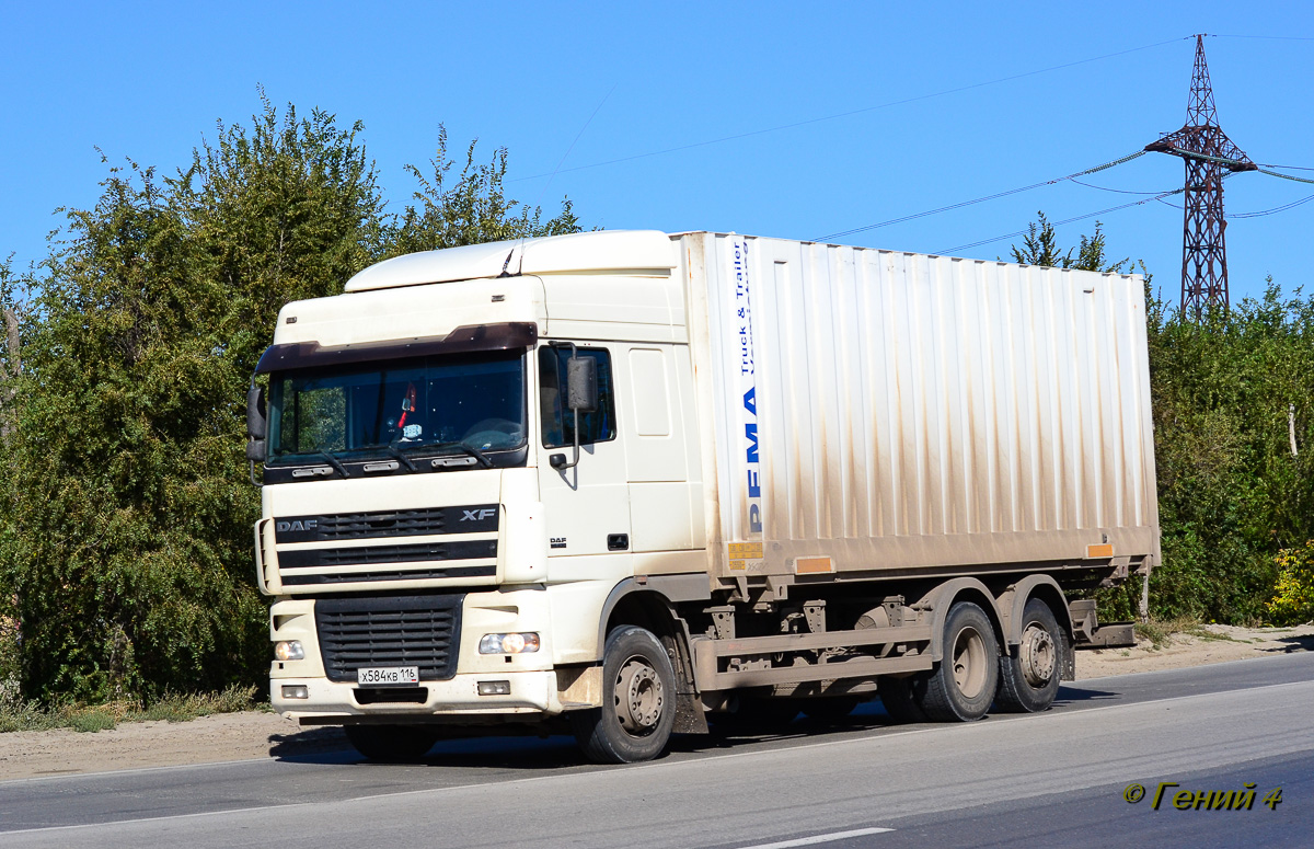 Татарстан, № Х 584 КВ 116 — DAF XF95 FAR