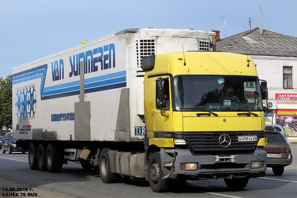 Красноярский край, № К 098 ХА 24 — Mercedes-Benz Actros ('1997) 1840