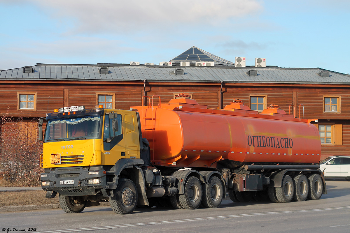 Саха (Якутия), № Х 376 КР 14 — IVECO-AMT Trakker ('2004)