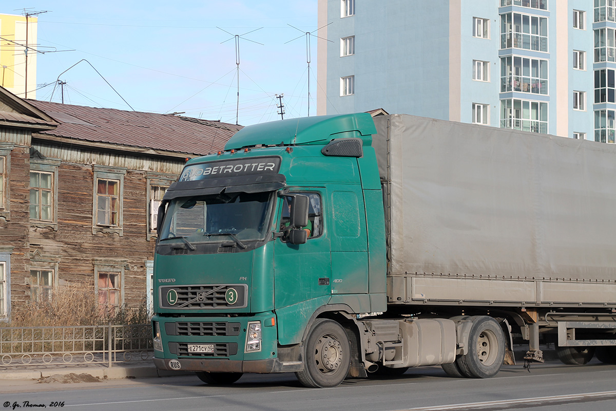 Калужская область, № Е 271 СУ 40 — Volvo ('2002) FH12.400